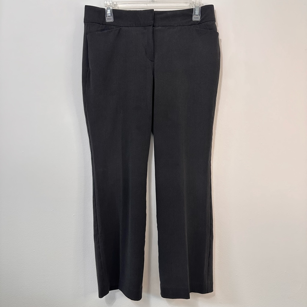 Jm Collection Women's Straight Leg Black Pants